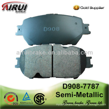 No noise Auto Brake Pad D908-7787 FOR Japanese car(OE NO.:04465-33260)